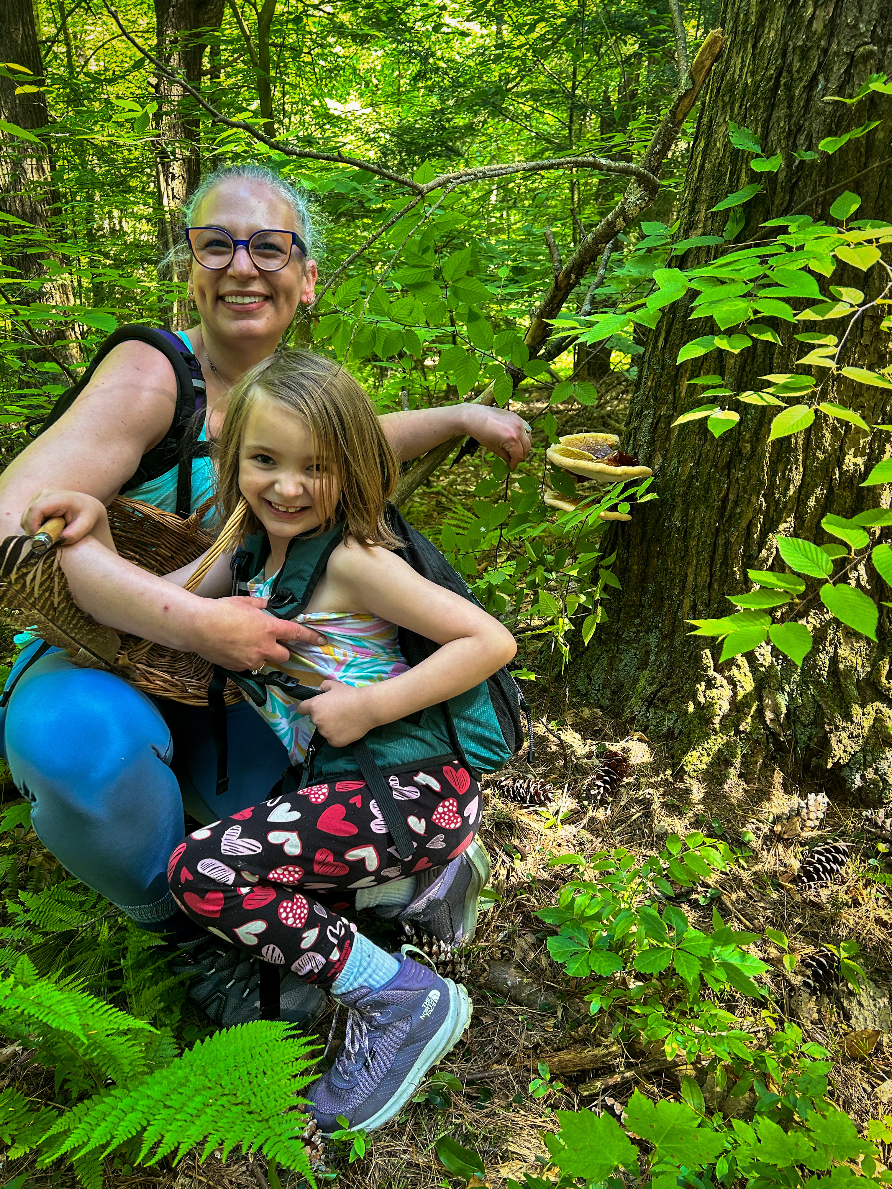 Violet and Danielle with Reishi